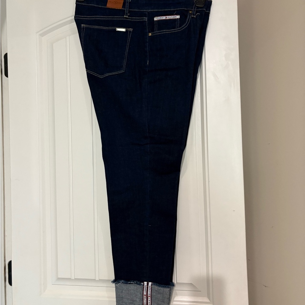 Tommy Hilfiger Dark Blue Straight Leg Jeans